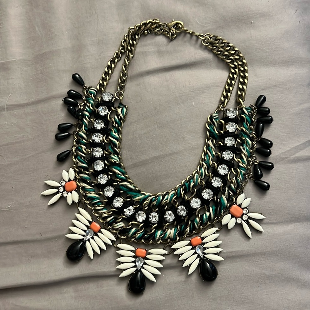 EUC bib necklace